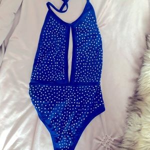 Blue Monokini